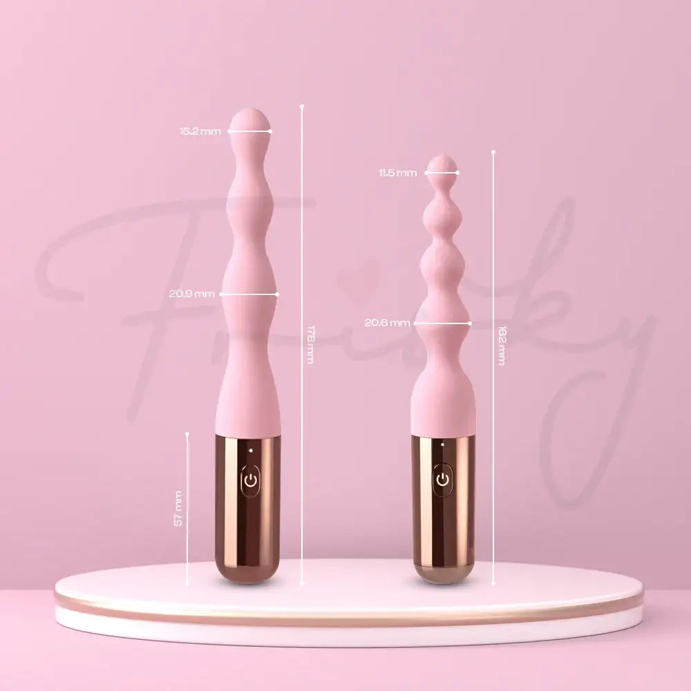 GalakuAnal Beads Baton Vibrator, Adult Male/Female Rechargeable Sex toys - Frisky Business Adult Sex Toys Shop