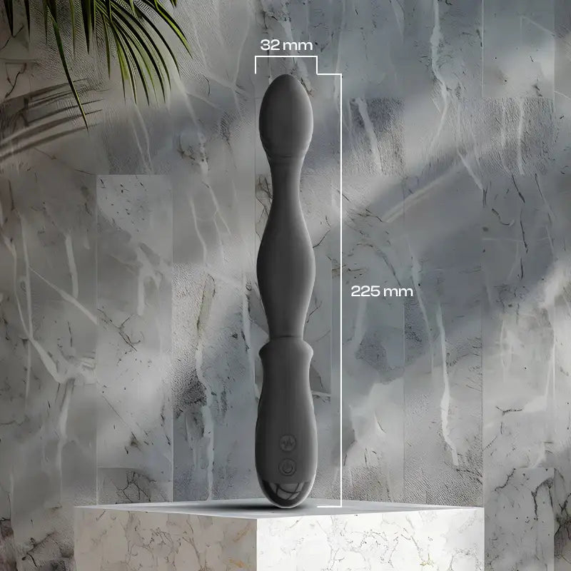 Heat Wave – Beaded Vibrating Anal Plug - Frisky Business Adult Sex Toys Shop