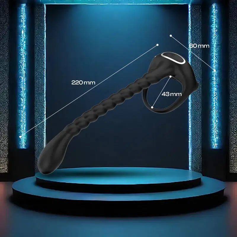Johnson Jolt - APP Control Penis Stimulator with Cock Ring - Frisky Business Adult Sex Toys Shop