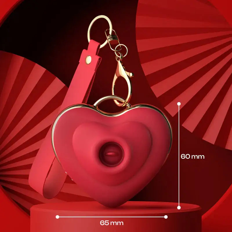 Lush Heart–3 In 1 Female Suction Licking Vibrator - Frisky Business Adult Sex Toys Shop