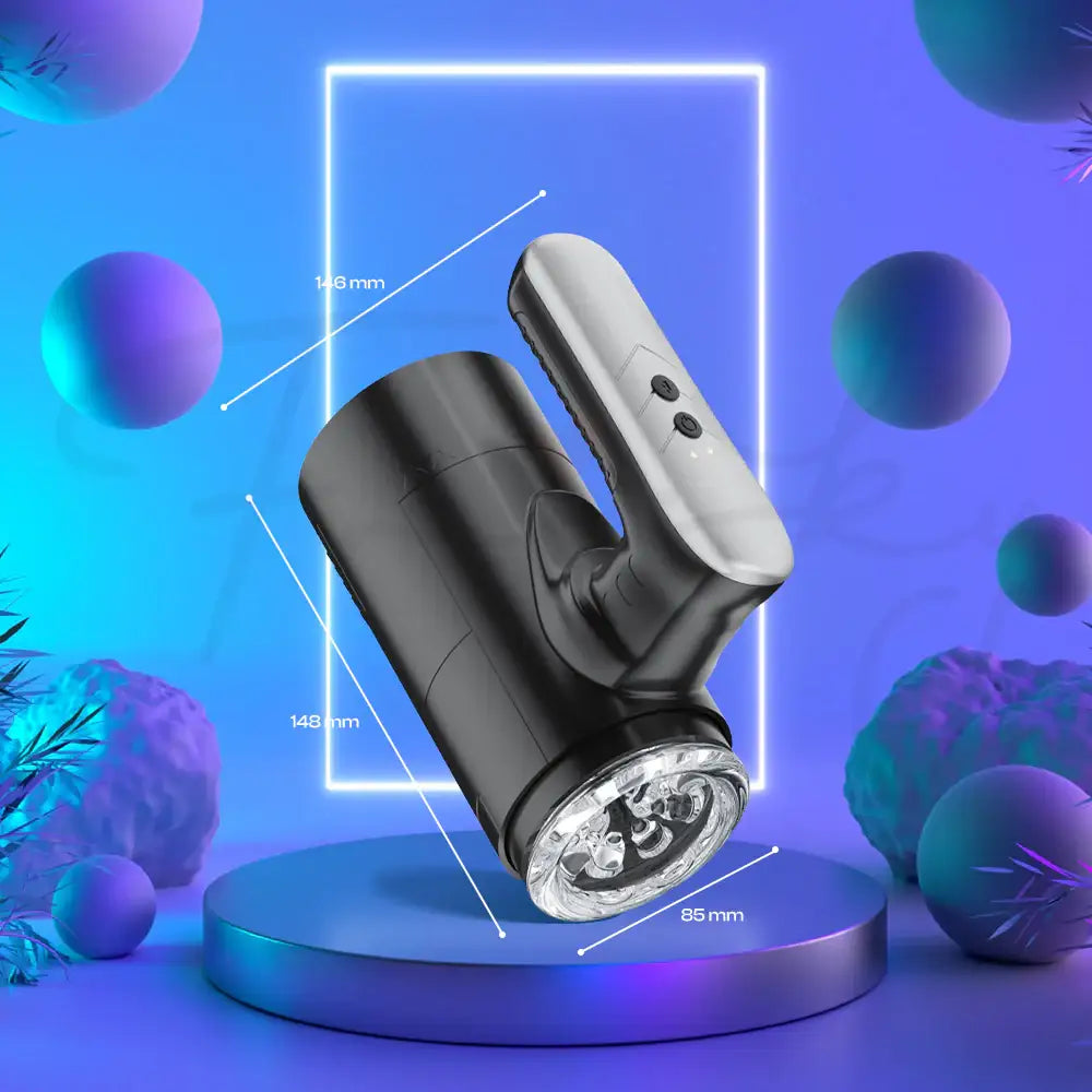 Mark - Automatic Rotating and Thrusting Masturbator - Frisky Business Adult Sex Toys Shop