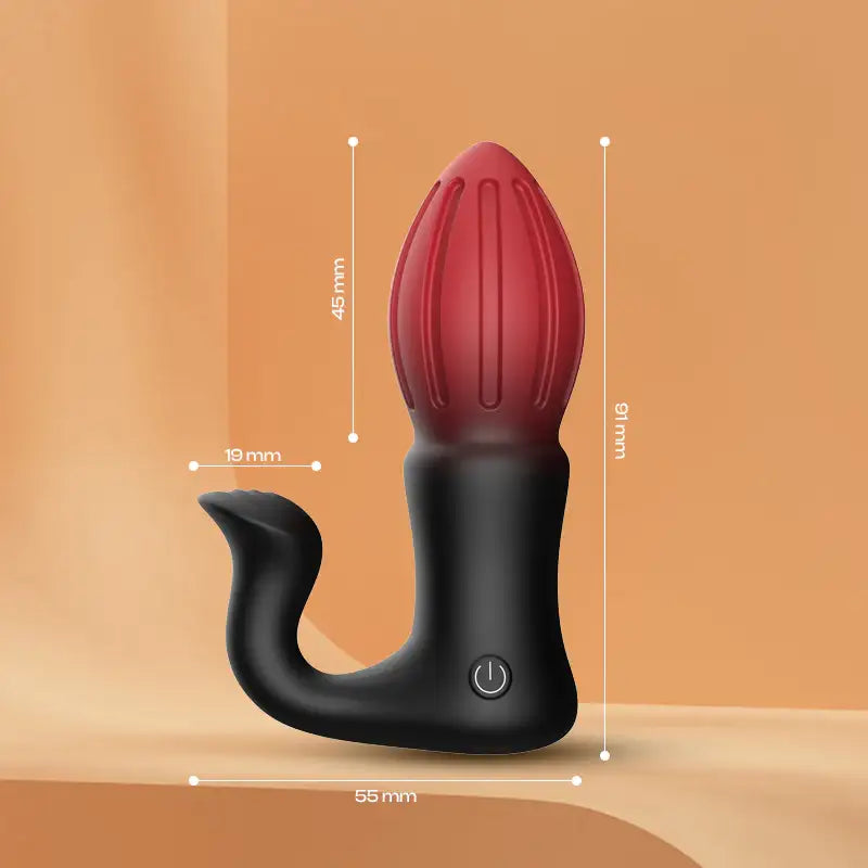 Naughty Navigator – Vibrating Anal Plug With Remote Control - Frisky Business Adult Sex Toys Shop