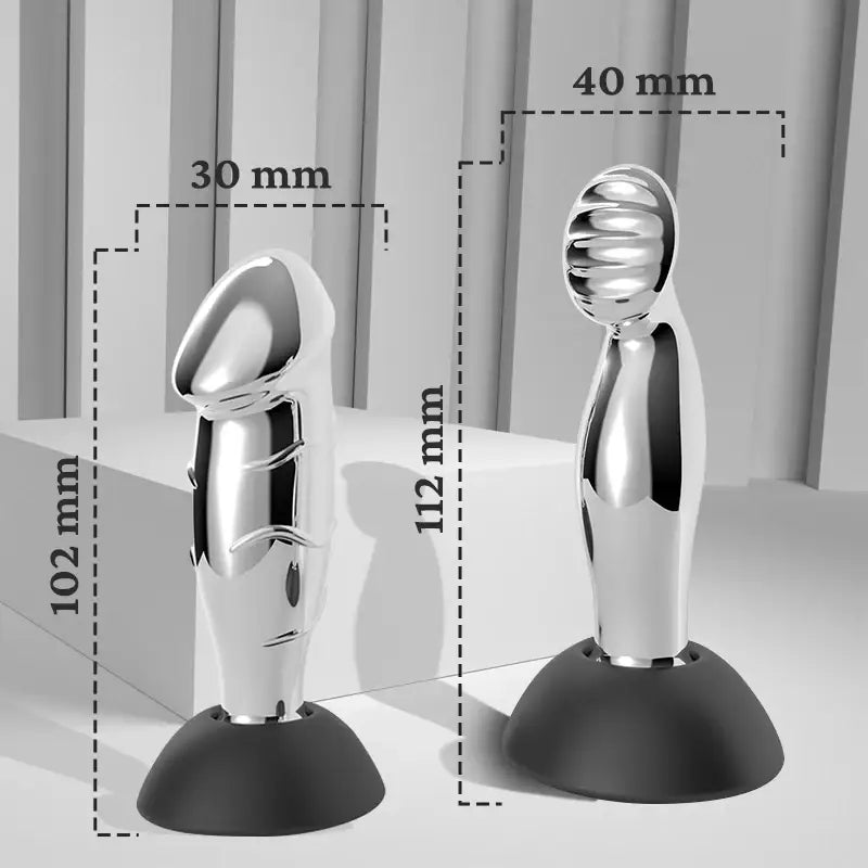 Nether Nirvana-Vibrating Metal Butt Plug - Frisky Business Adult Sex Toys Shop