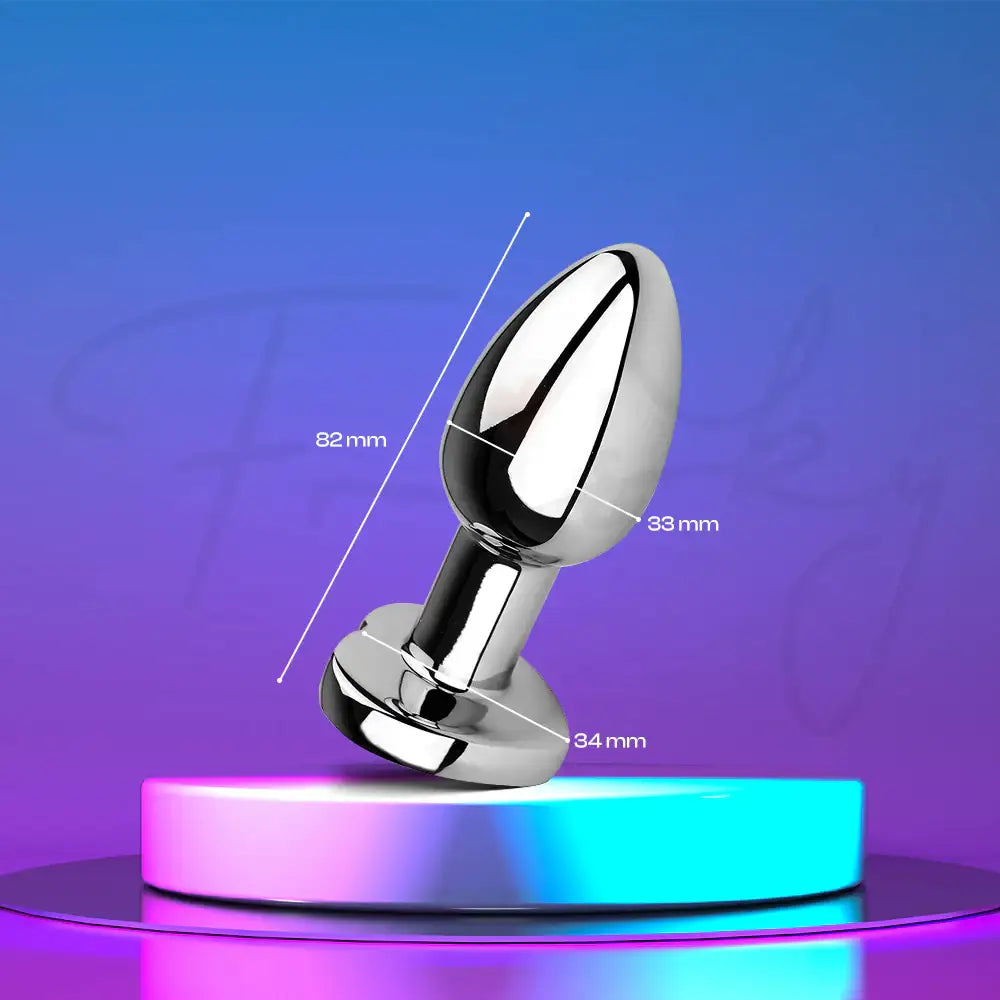 Nex Glow - Vibrance Light Base Vibrating Butt Plug with APP + Remote Control - Frisky Business Adult Sex Toys Shop