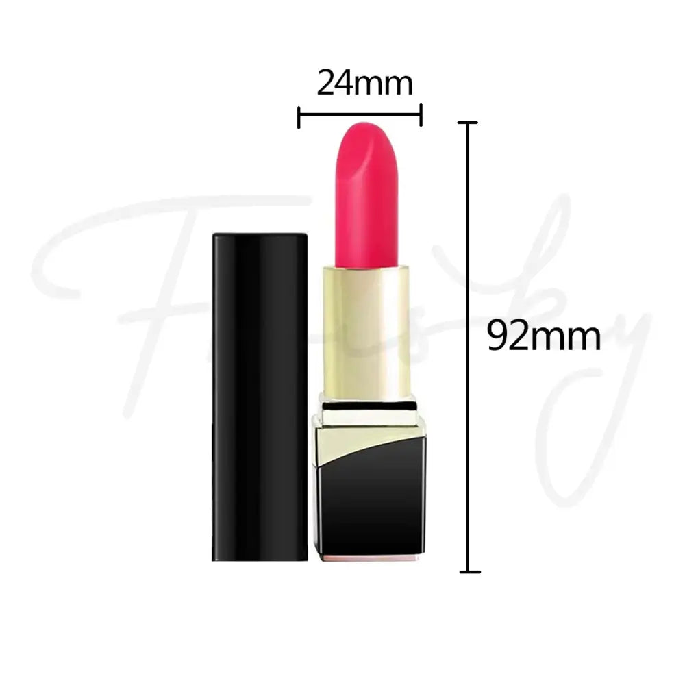 Noir Luxe – Female Lipstick Size Mini Vibrator - Frisky Business Adult Sex Toys Shop
