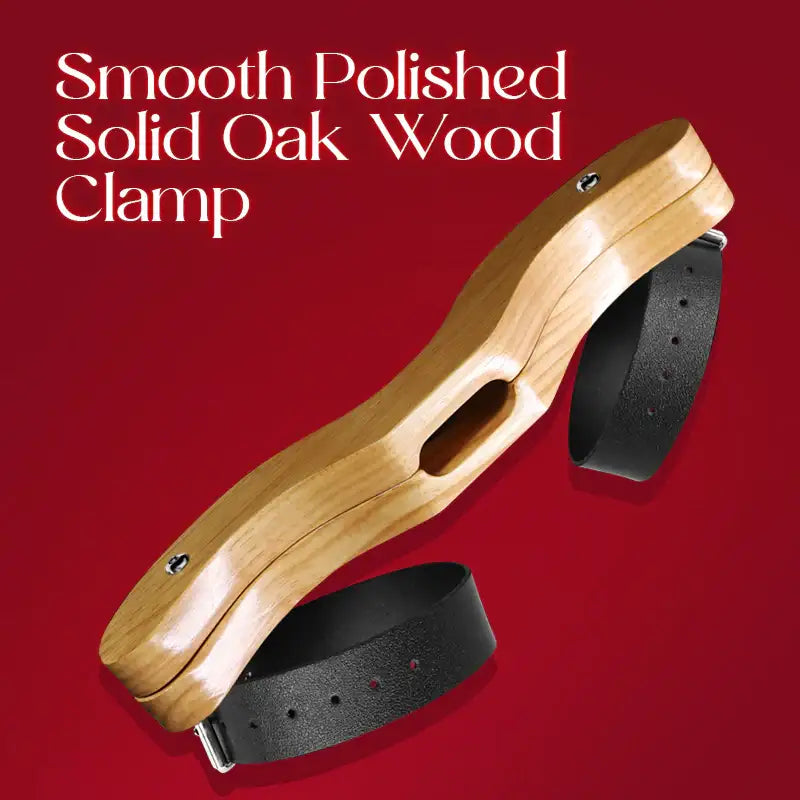 The OakGrip Testicles Clamps with Handcuffs - Frisky Business Adult Sex Toys Shop