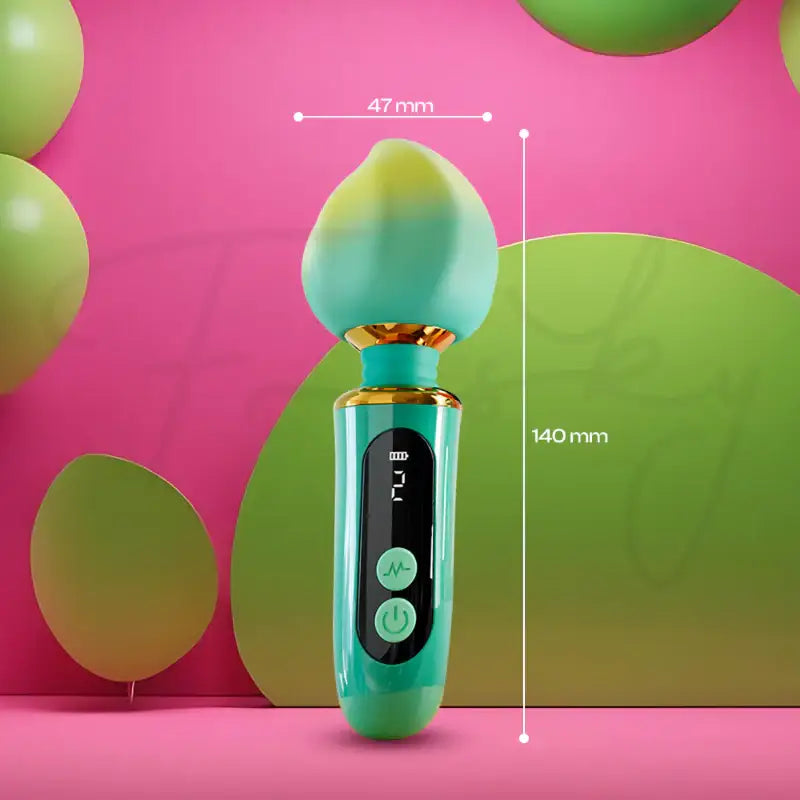 Peach Pulse - Female Peachy Mini AV Vibrator - Frisky Business Adult Sex Toys Shop