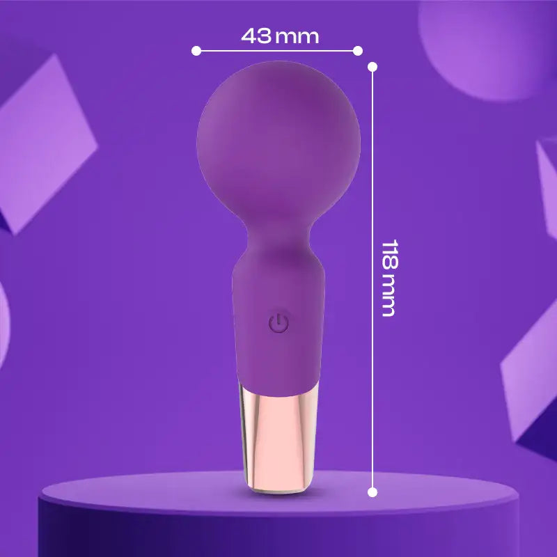 Power Pixie - Mini Female Wand Vibrator - Frisky Business Adult Sex Toys Shop