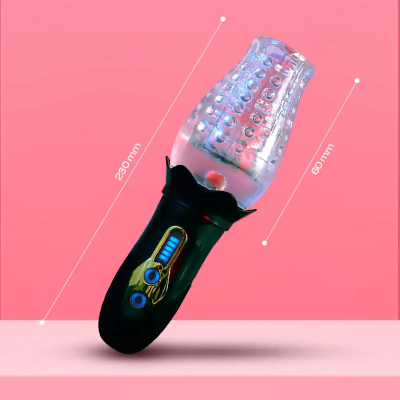 Rocket Glow - Rotating Masturbator and Penis Trainer - Frisky Business Adult Sex Toys Shop