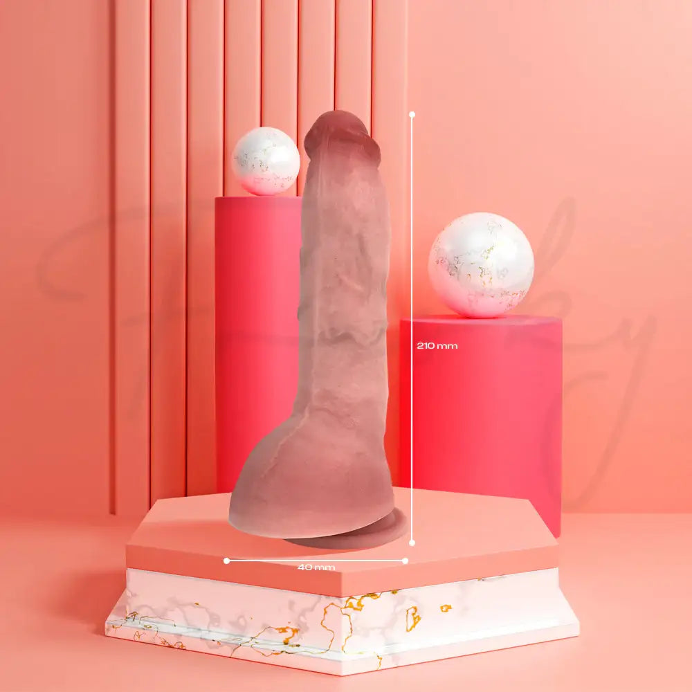 Ryan Surge - Thrusting Vibrating Dildo with Remote Control and Suction Cup - Frisky Business Adult Sex Toys Shop