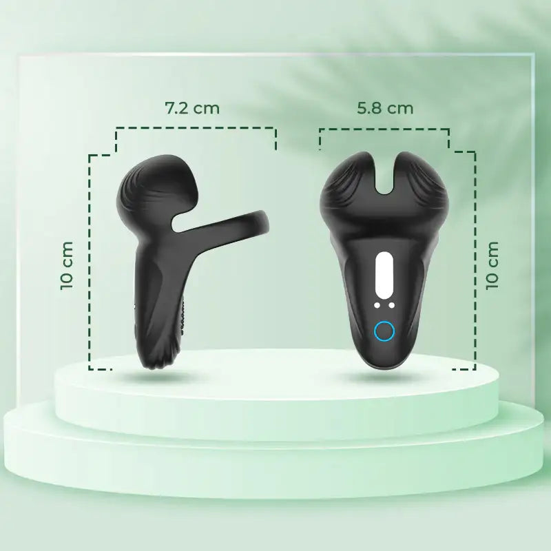 Stamina Stud Perineum Cock Ring - Frisky Business Adult Sex Toys Shop