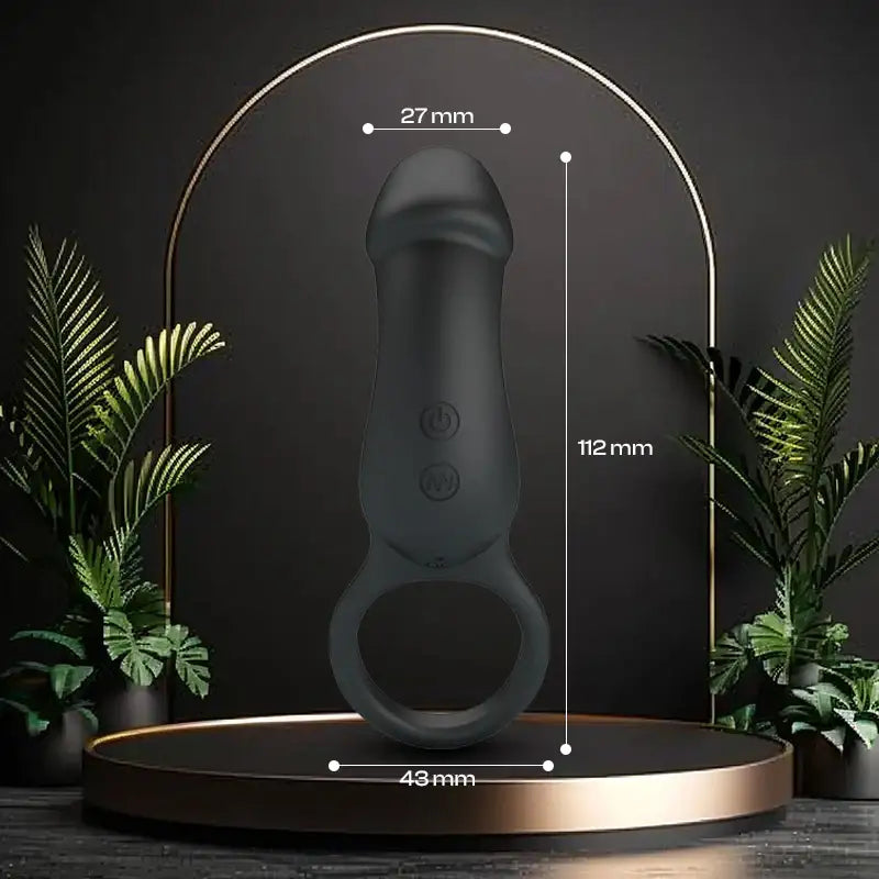 Trae Tantalize - 3-in-1 Vibrating Cock Ring - Frisky Business Adult Sex Toys Shop