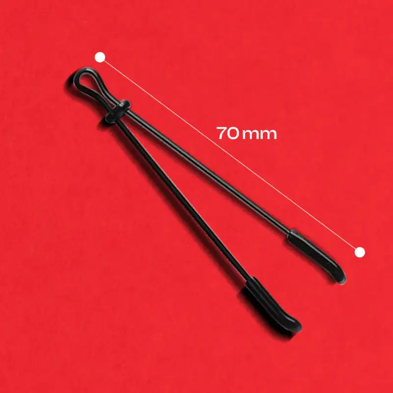 Vow V - V-Shaped Black Nipple Clamps - Frisky Business Adult Sex Toys Shop