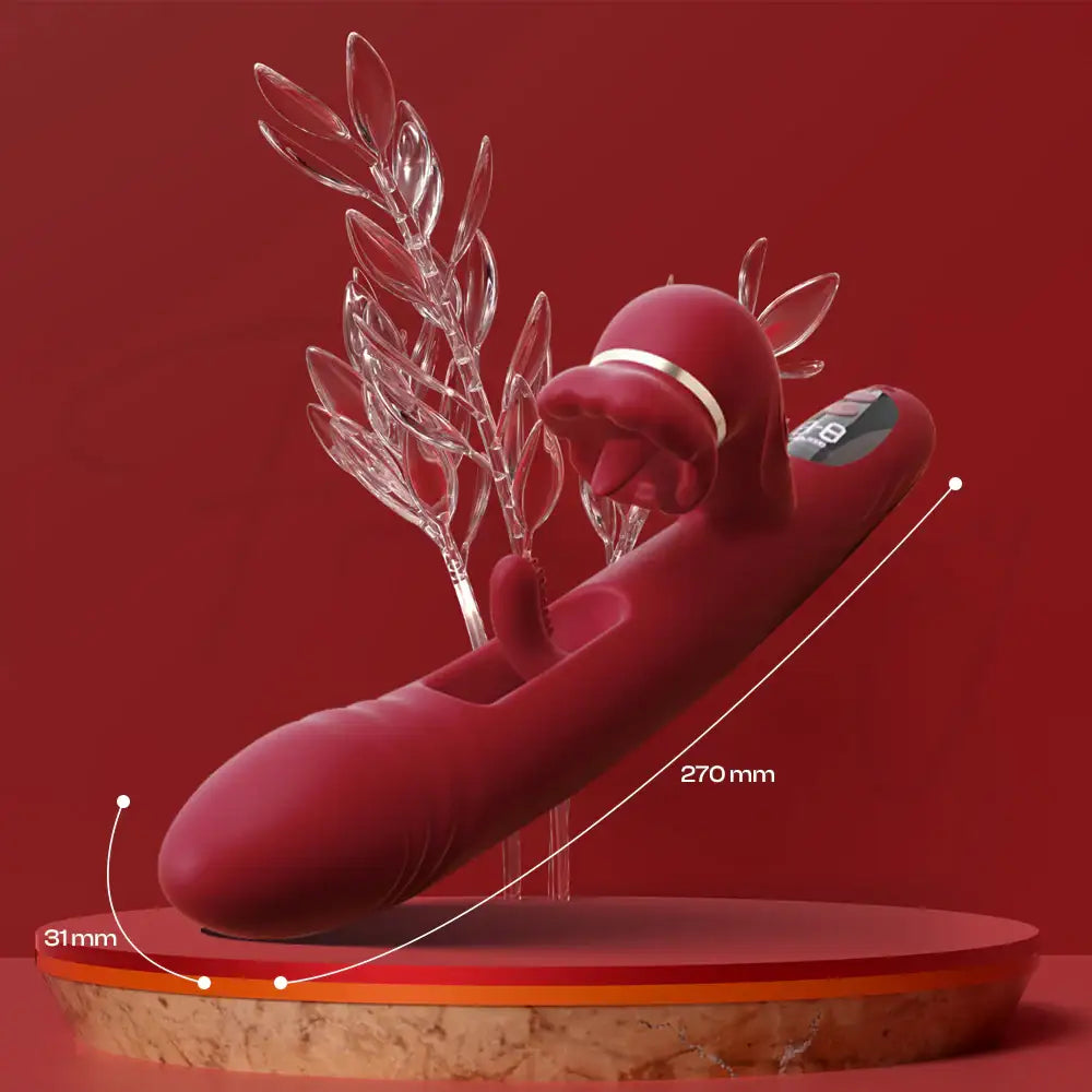 Wink N’Flick - Fingering G-Spot Clitoral Licking Simulation Vibrator - Frisky Business Adult Sex Toys Shop