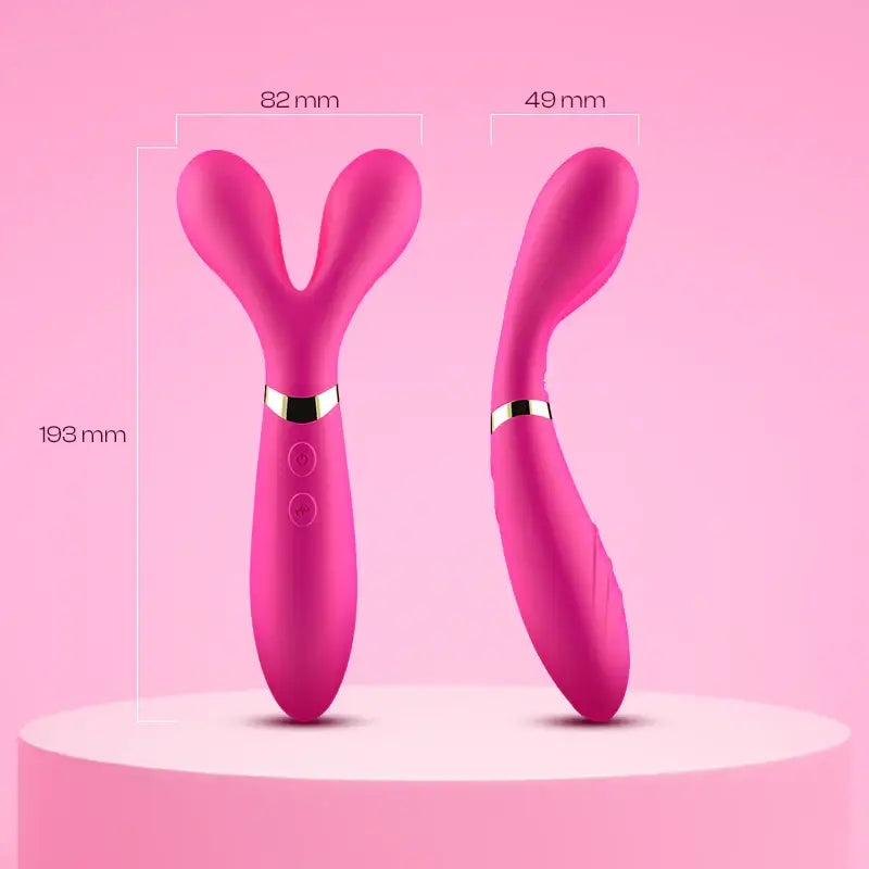 Yummy Y-Pulse – Wand Vibrator - Frisky Business Adult Sex Toys Shop