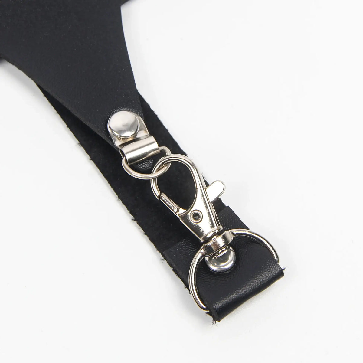 BDSM - 1 Pc Leather Chest Adjustable Straps Body Chain - Frisky Business Adult Sex Toys Shop