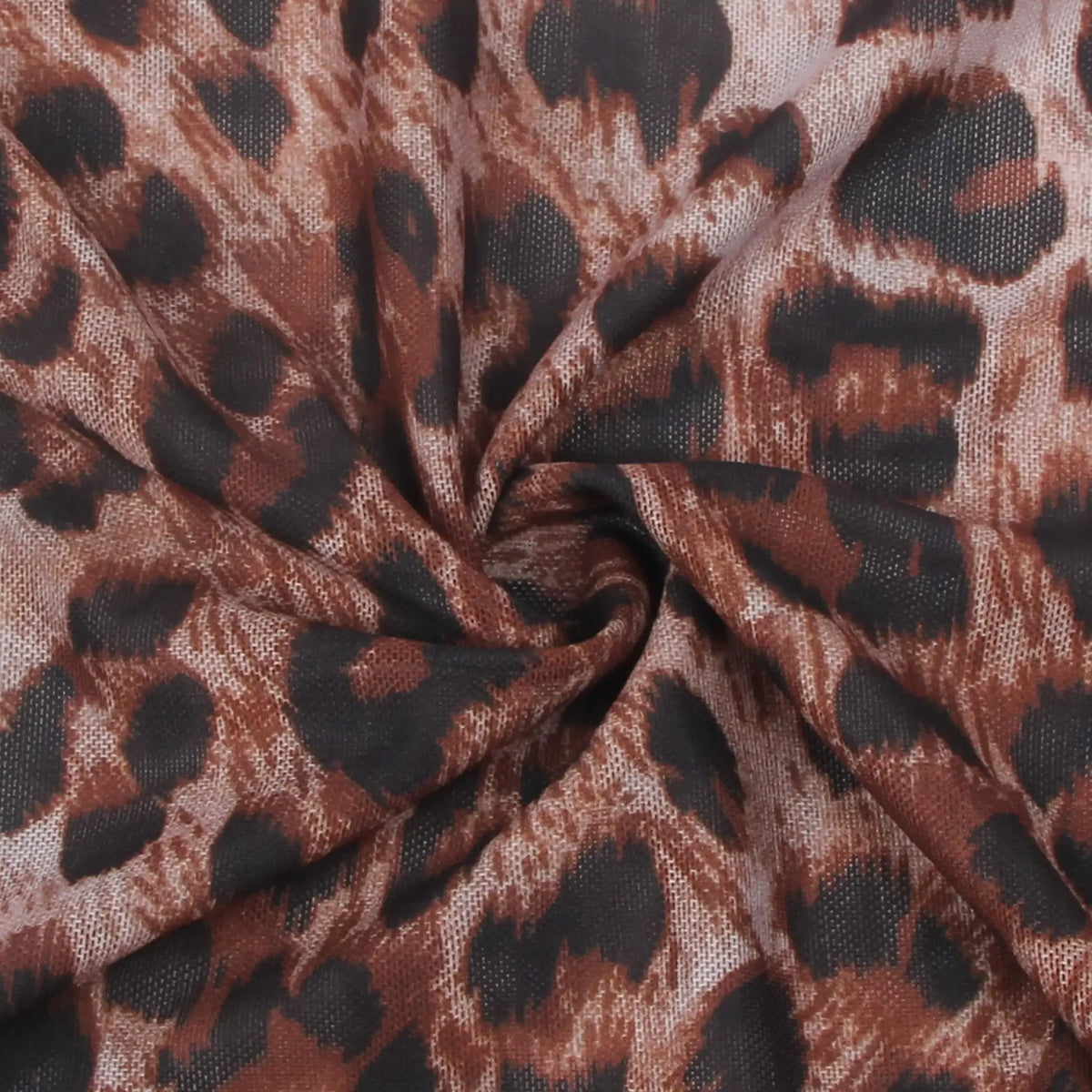 Babydoll - 2 Pcs Leopard Lace Side Slit Lingerie With Chains - Frisky Business Adult Sex Toys Shop