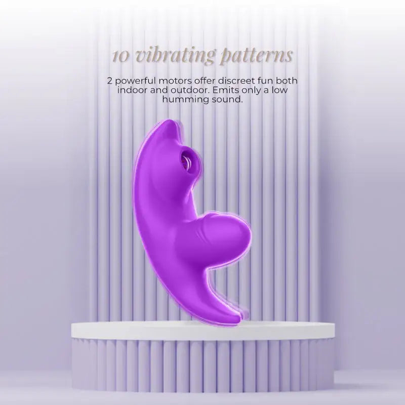Harmony Wave - Wearable APP Dual Motor Clitoral Vibrator With Light Penetration - Frisky Business Adult Sex Toys Shop