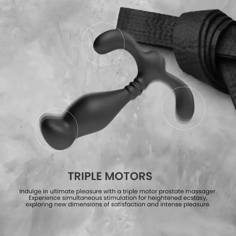 Tushy Tingle - Prostate Massager with Triple Motors - Frisky Business Adult Sex Toys Shop