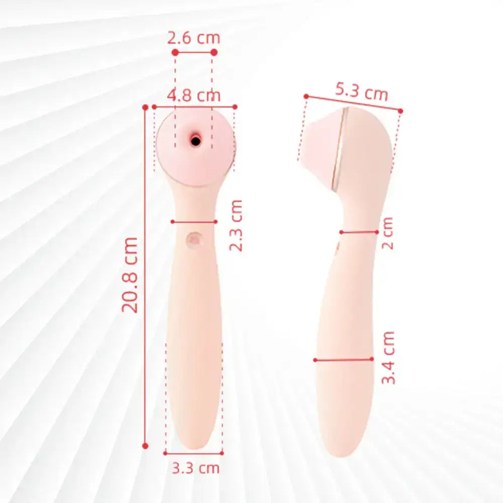 KISSTOY® Polly Max Compact Pink Vibrator for Targeted Stimulation and Personal Comfort Singapore