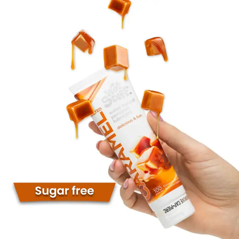 Wet Stuff - Salted Caramel, Water Based Personal Lubricant - Frisky Business Adult Sex Toys Shop