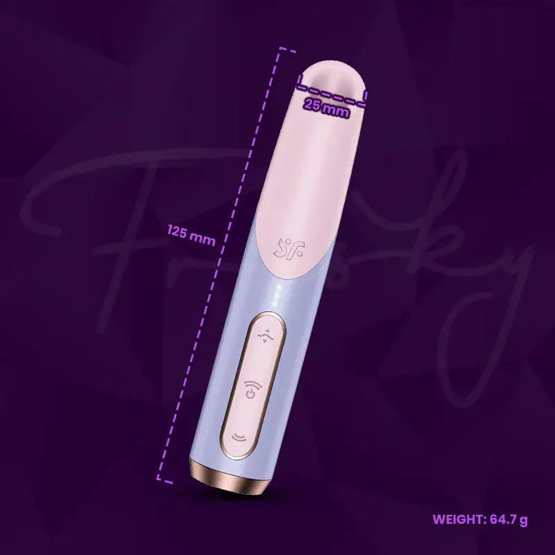 Satisfyer Bold Kiss Waterproof Soft Silicone Material Gentle Touch Comfortable Personal Gadget Singapore