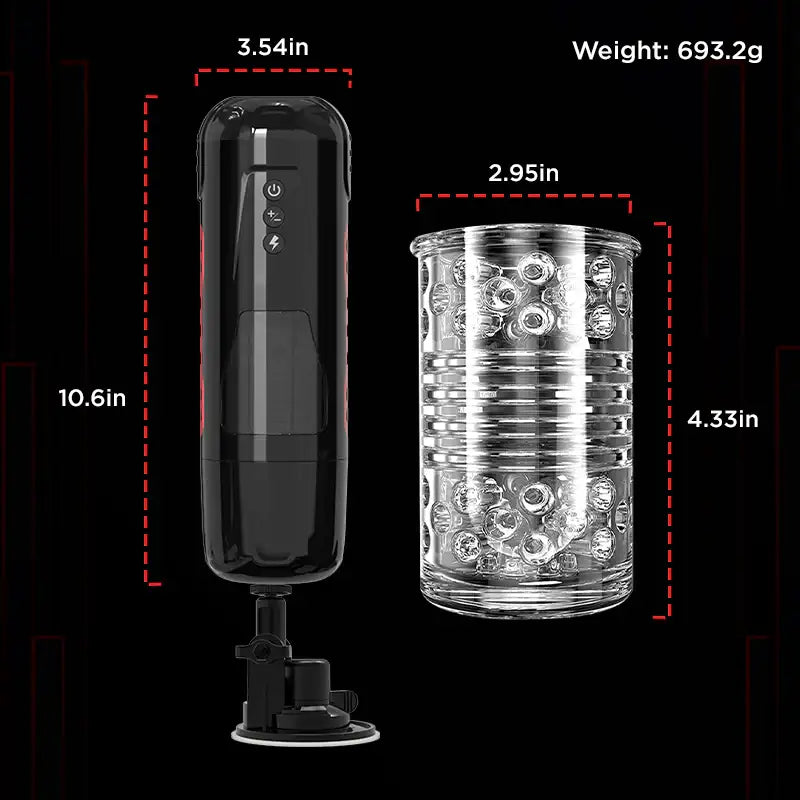 Darkfire Delight – Automatic Male Masturbator - Frisky Business Adult Sex Toys Shop