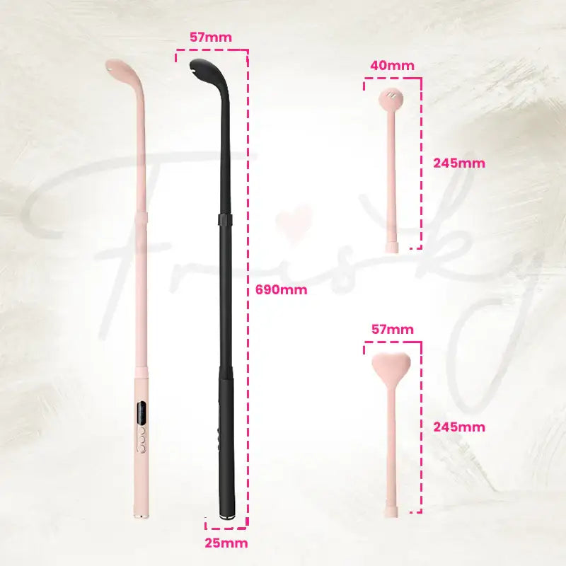 KISSTOY® Find Her Compact Electro Play Wand with Sleek Modern Finish Singapore