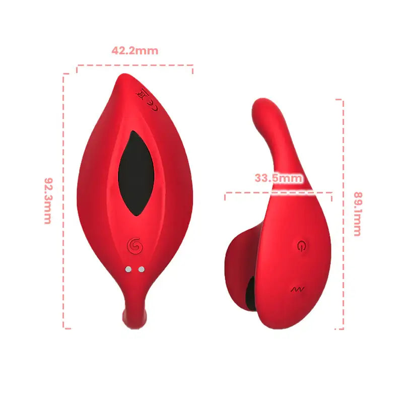 Flame’Leaf - Remote and APP Control Dual-Usage Vibrator - Frisky Business Adult Sex Toys Shop