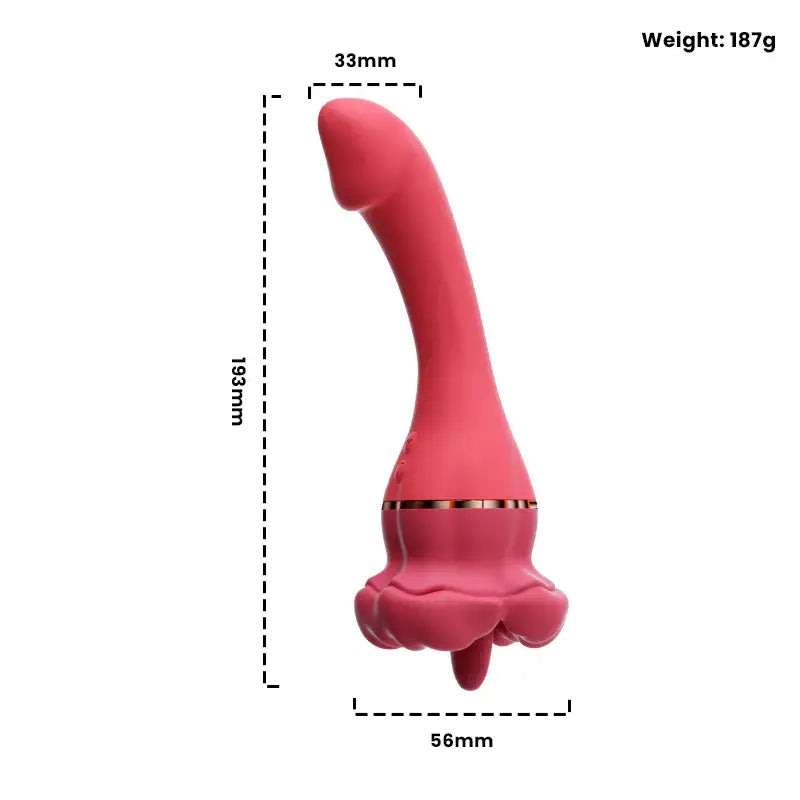 Hot Kiss Duo – Dual Ended Vibrator - Frisky Business Adult Sex Toys Shop