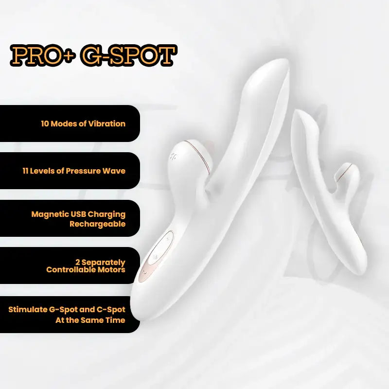 Satisfyer - Pro+ G-Spot - Dual Clitoral & G-Spot Stimulation - Frisky Business Adult Sex Toys Shop