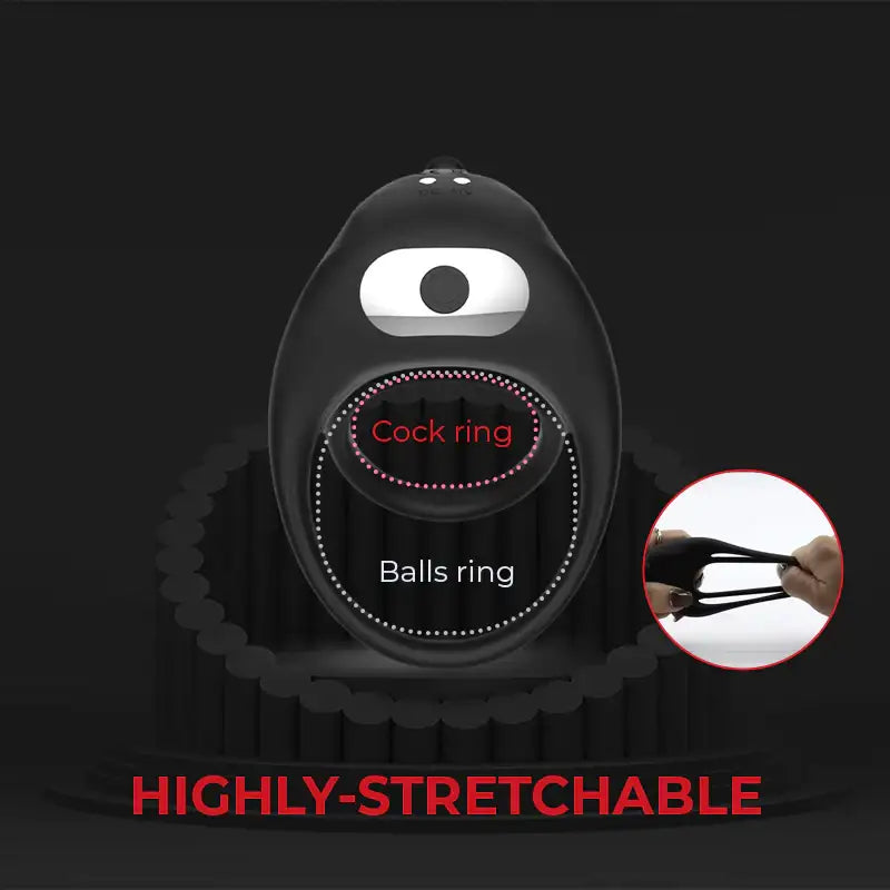 Twin Tremor - Vibrating Cock Ring - Frisky Business Adult Sex Toys Shop