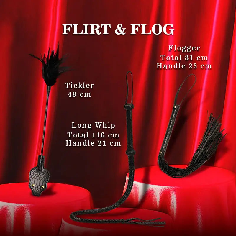 Viper's Desire 14-Piece BDSM Kit - Frisky Business Adult Sex Toys Shop