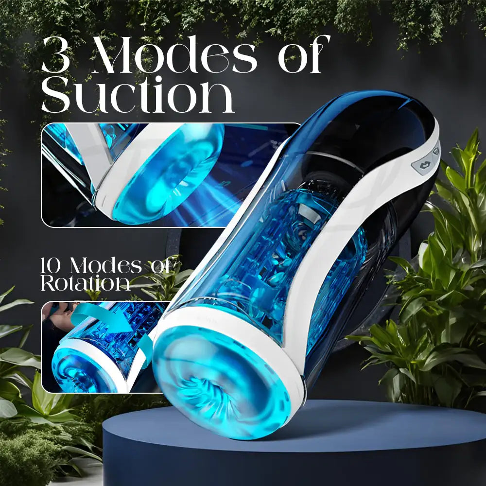 Aqua Mirage – Auto Suction and Rotating Water Bath Spa Masturbator - Frisky Business Adult Sex Toys Shop