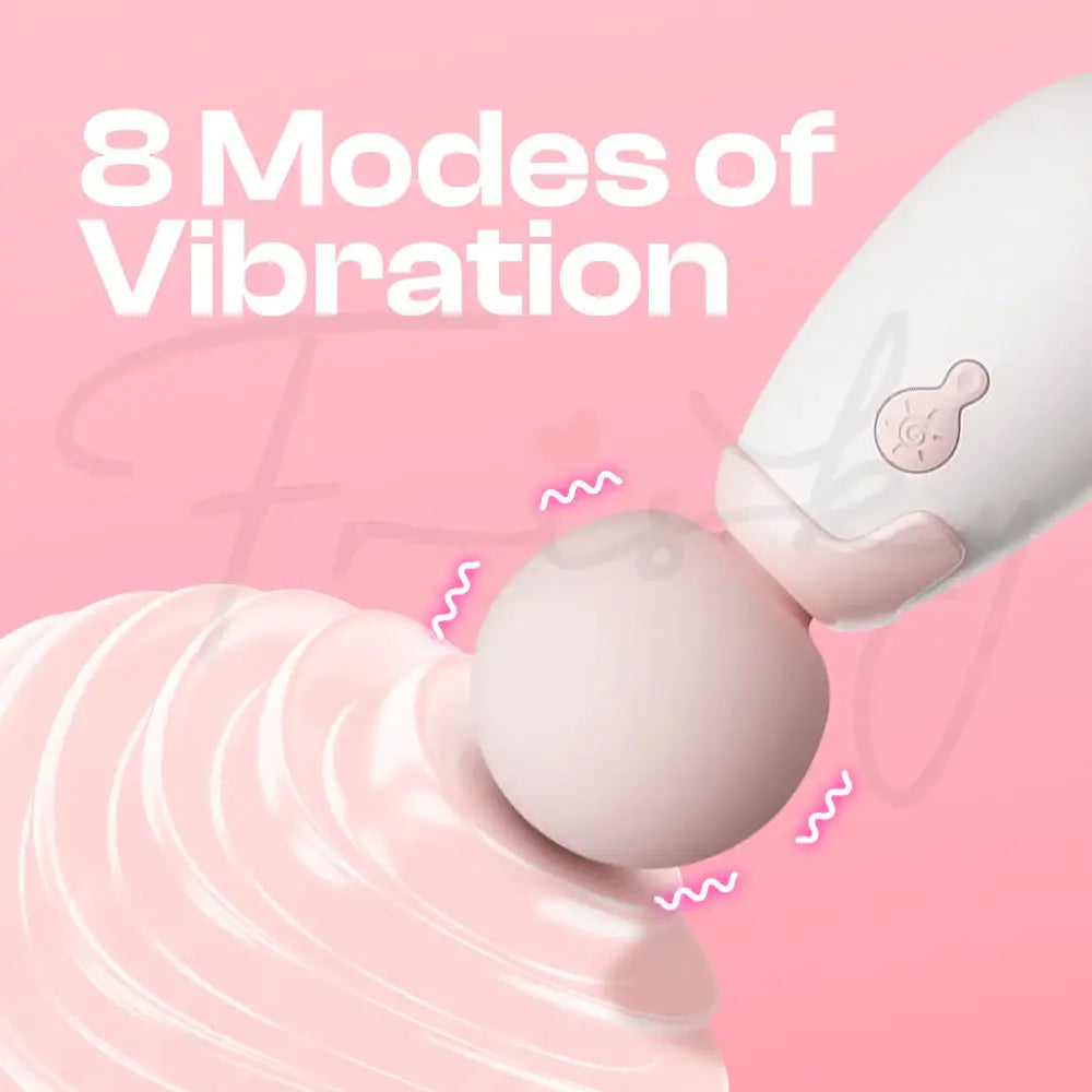 Candy Max – Sunny Baby Spinning Mini AV Vibrator - Frisky Business Adult Sex Toys Shop