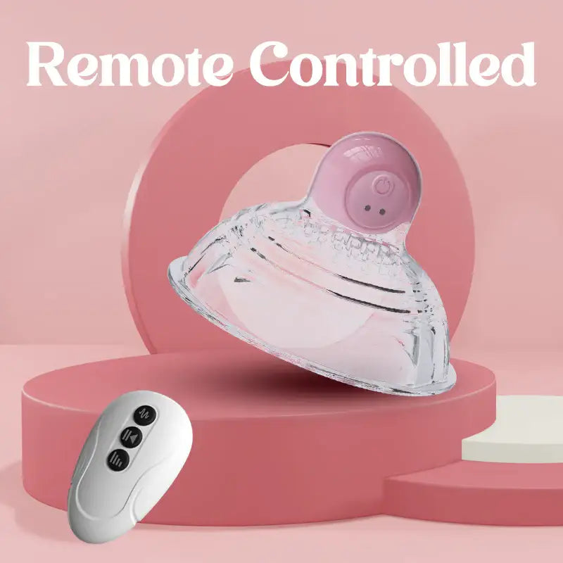 Crystal Companion – Breast Massager with Remote Control - Frisky Business Adult Sex Toys Shop