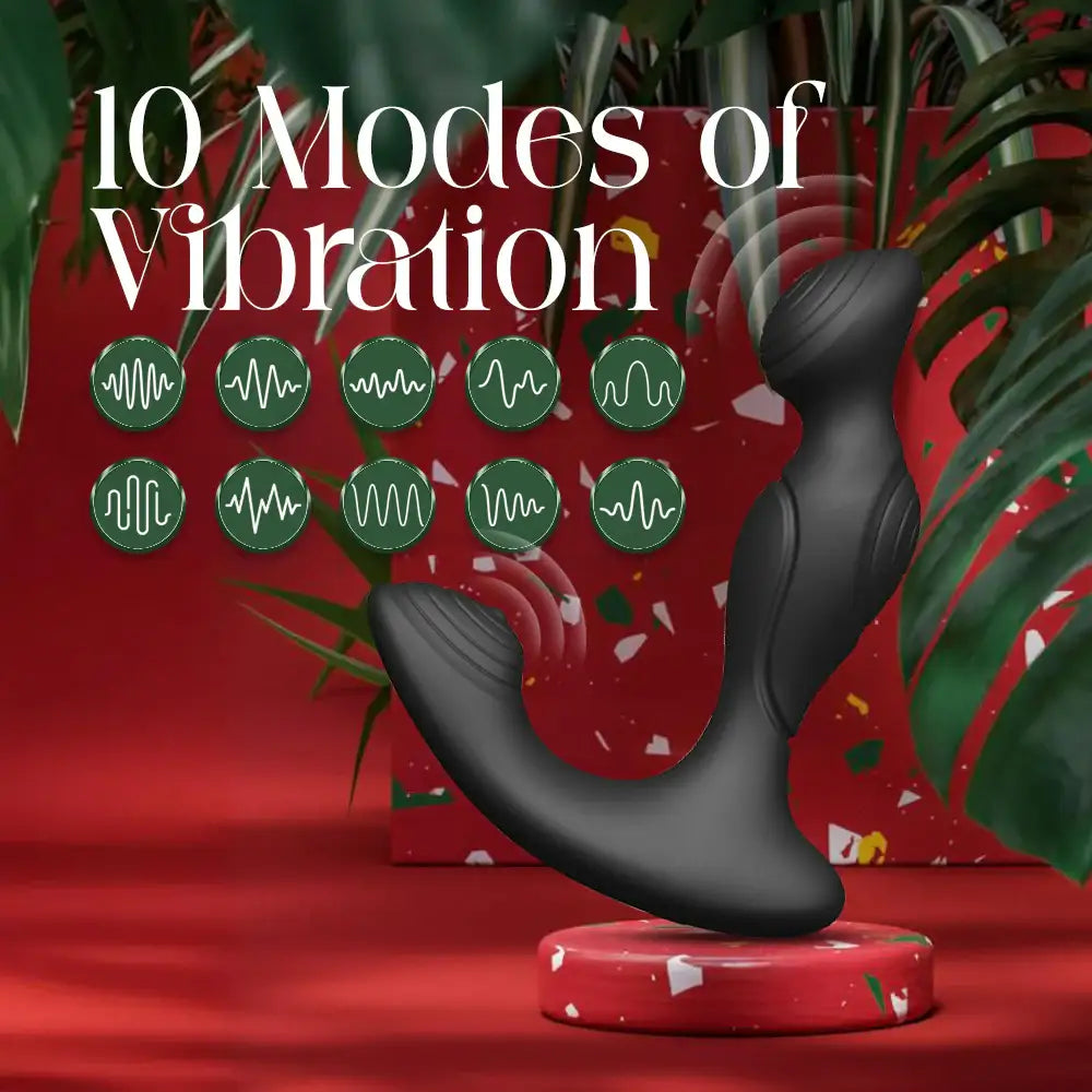 DualDepth - Dual Vibrating Prostate Massager with Remote Control - Frisky Business Adult Sex Toys Shop