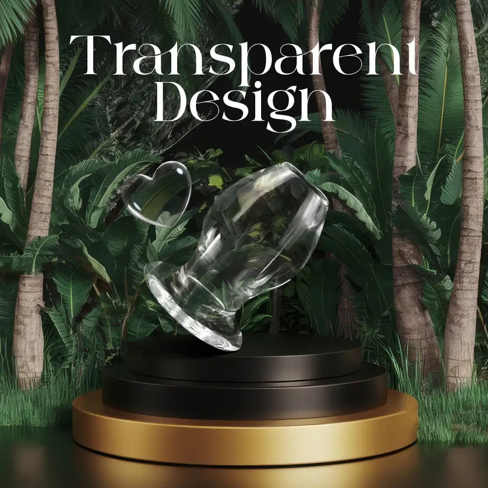 Elysian Desire - Hollow Transparent Anal Plug - Frisky Business Adult Sex Toys Shop