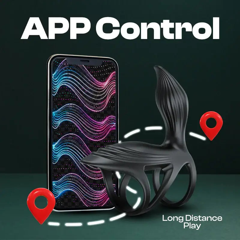 ET’Interstellar - APP Control Vibrating Cock Ring - Frisky Business Adult Sex Toys Shop