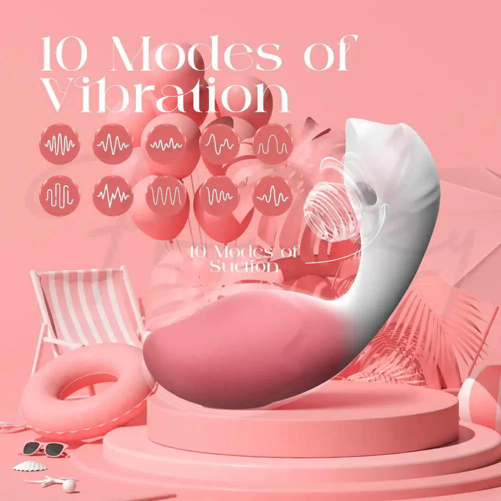 Fairy Fox - APP Control Wearable G-Spot Suction Vibrator - Frisky Business Adult Sex Toys Shop