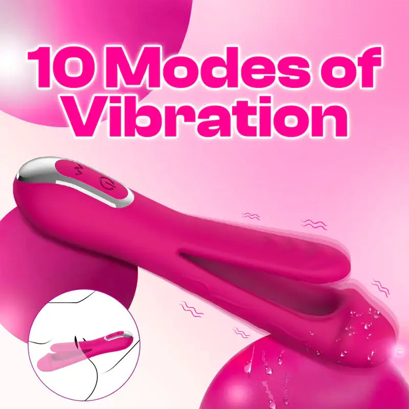 Flora Flicker - Open-ended Multi-purpose Dual Vibrator - Frisky Business Adult Sex Toys Shop
