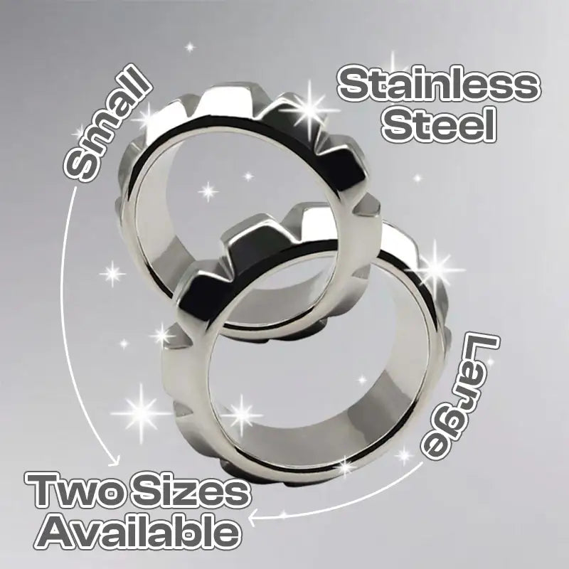 Fowl Fantasy - Stainless Steel Weighed Cock Ring - Frisky Business Adult Sex Toys Shop
