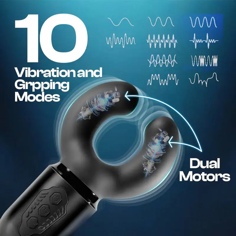 Grip & Thrill – Vibrating Massager - Frisky Business Adult Sex Toys Shop