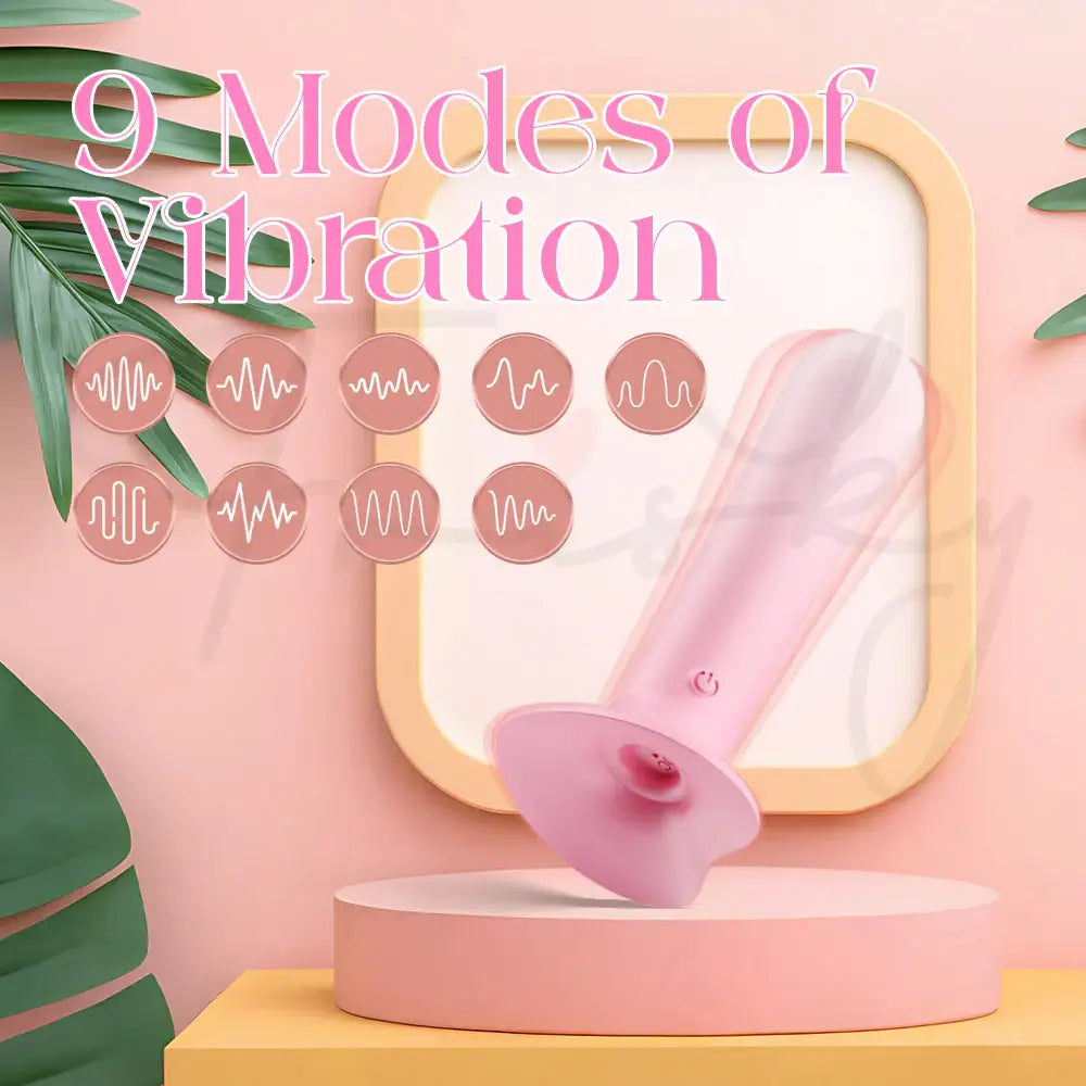 HeartRay – APP Control Anal Baton Vibrator With Suction Base - Frisky Business Adult Sex Toys Shop