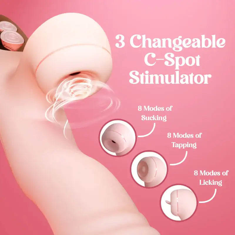 Libobo Lounge - 3-in-1 Dual Vibrator - Frisky Business Adult Sex Toys Shop