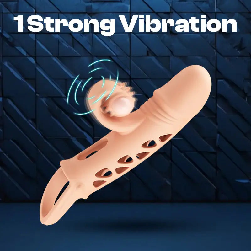 Lonzo Passion - Male Vibrating Penis Sleeve - Frisky Business Adult Sex Toys Shop