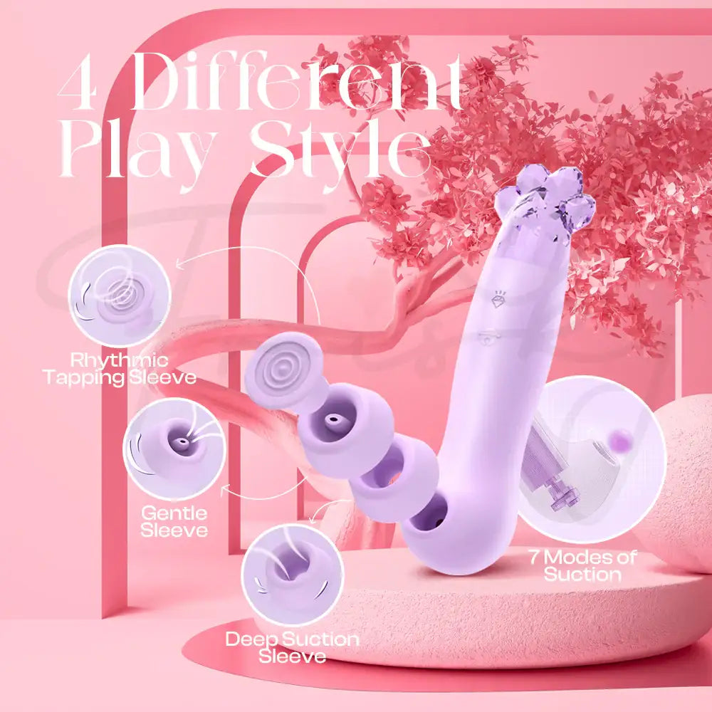 LumiPaw – Suction Vibrator With Ambience Light - Frisky Business Adult Sex Toys Shop