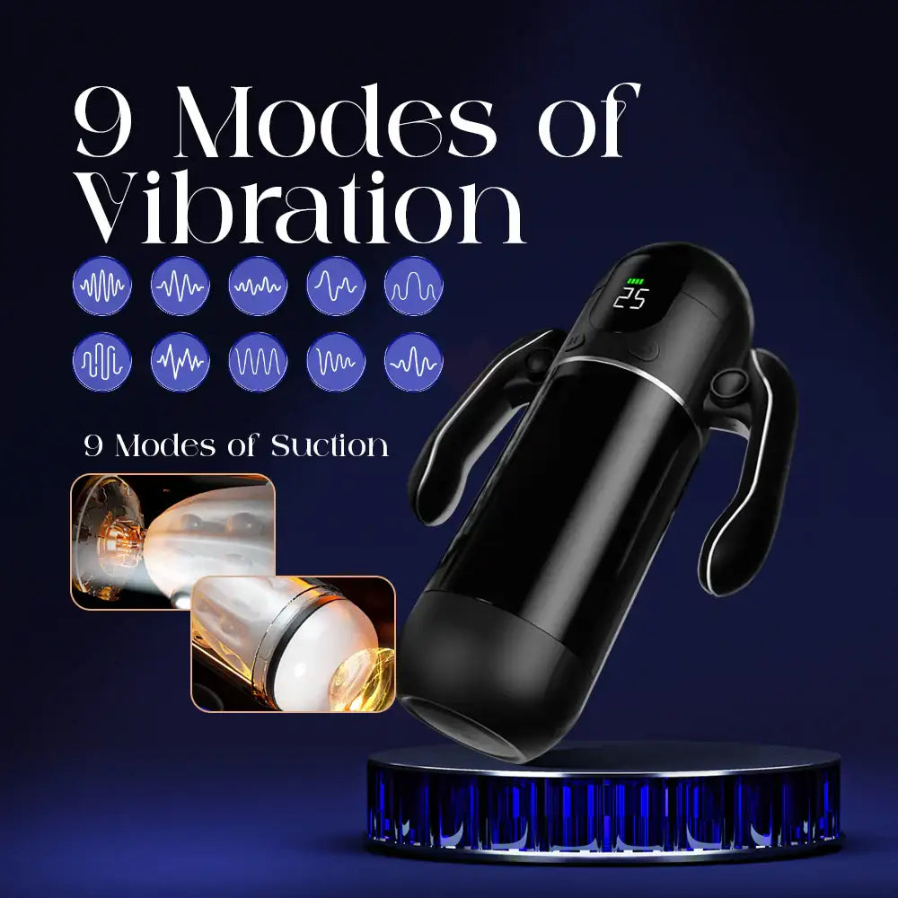 Magic Future – Auto Suction and Vibrating Masturbator - Frisky Business Adult Sex Toys Shop