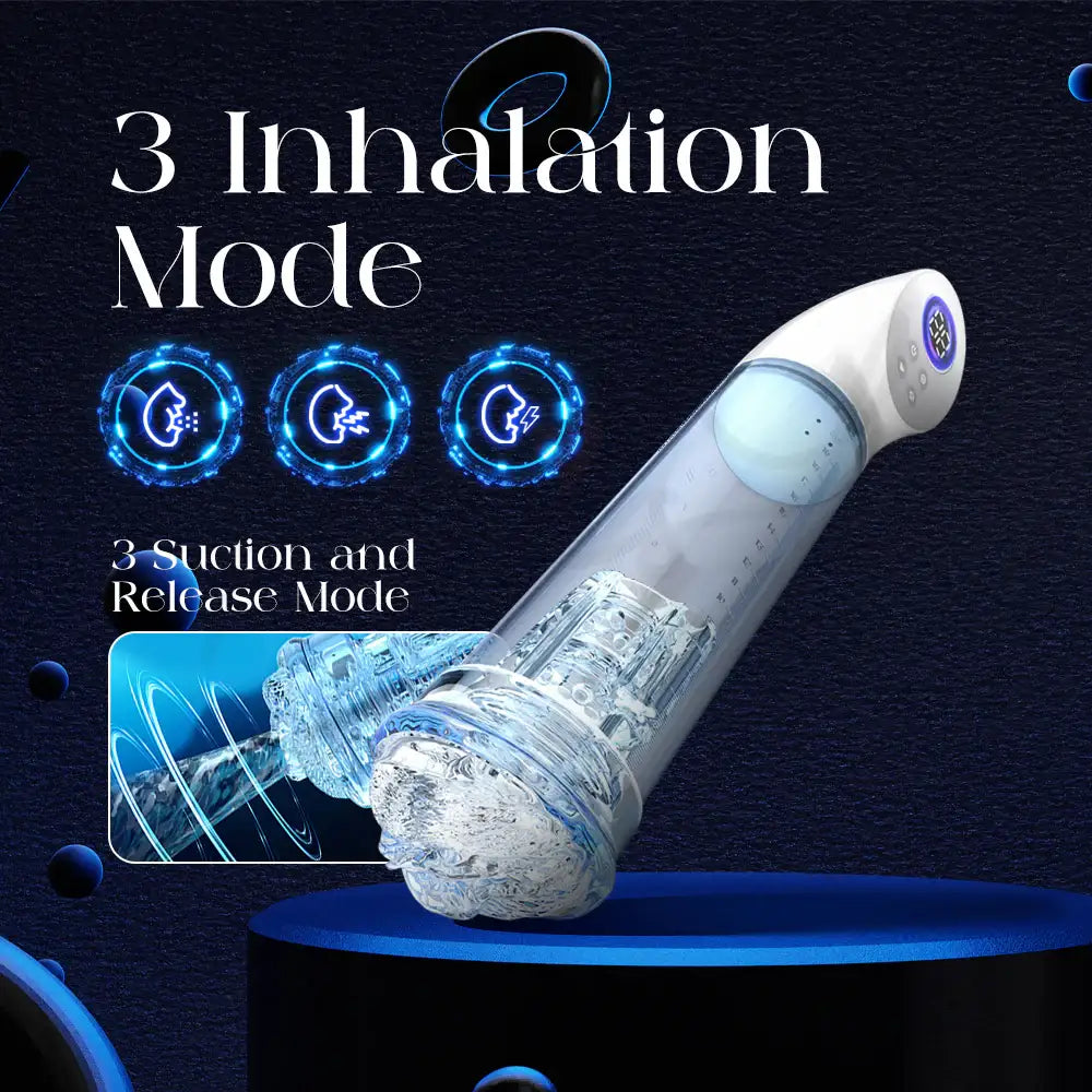 Max Wave - Automatic Penis Pump Compatible with Water Treatment - Frisky Business Adult Sex Toys Shop