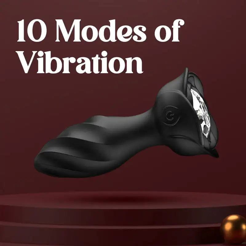 Mid’Blossom Magic - Vibrating Anal Plug with Remote Control - Frisky Business Adult Sex Toys Shop